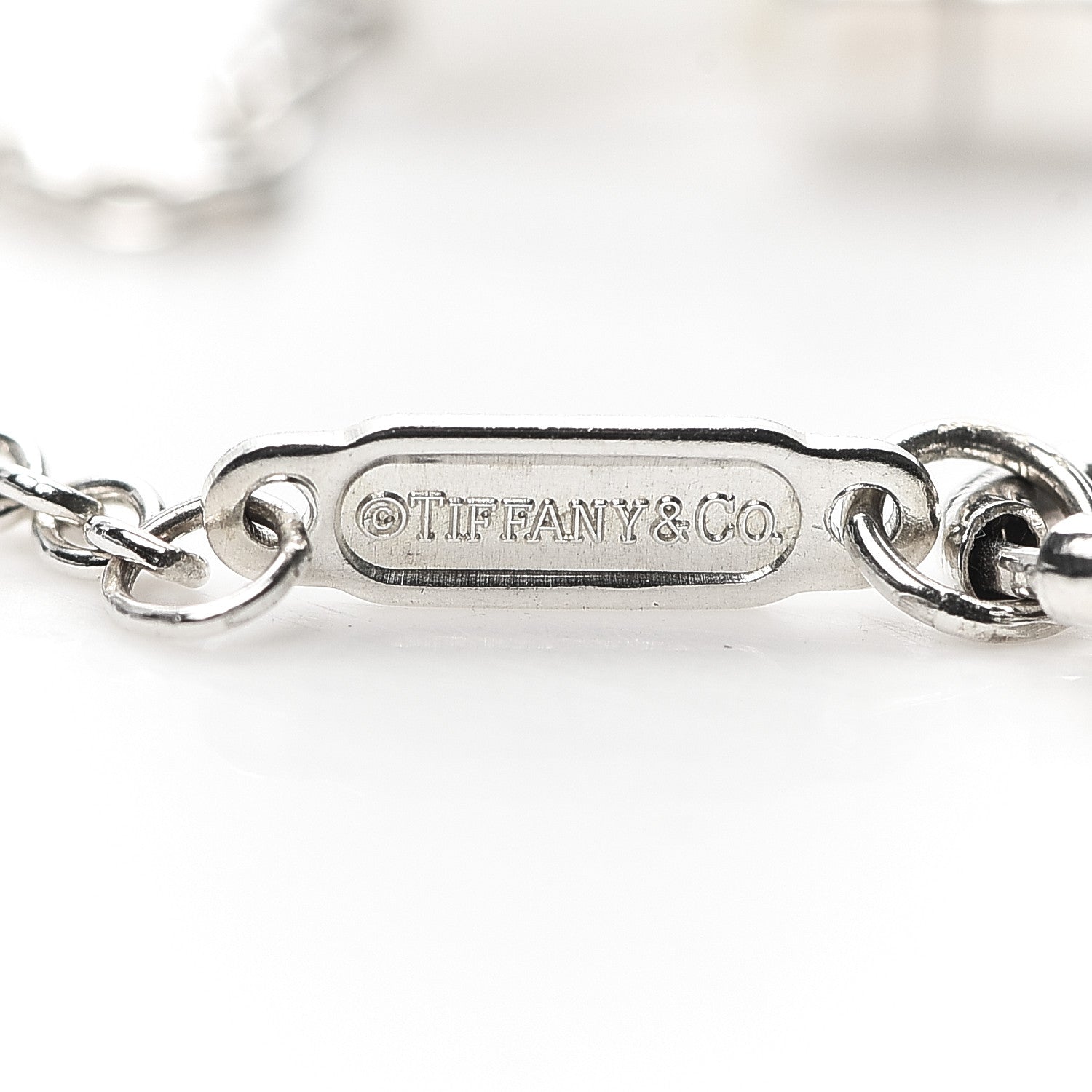 Tiffany Sterling Silver T Two Single Chain Bracelet 4 of 6