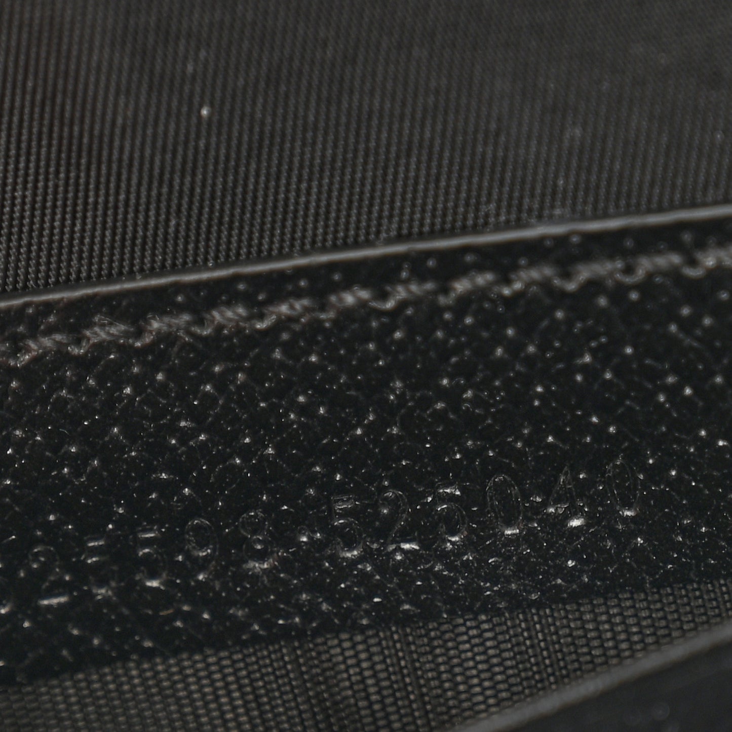 Econyl Nylon Monogram Off The Grid Zip Pouch Black
