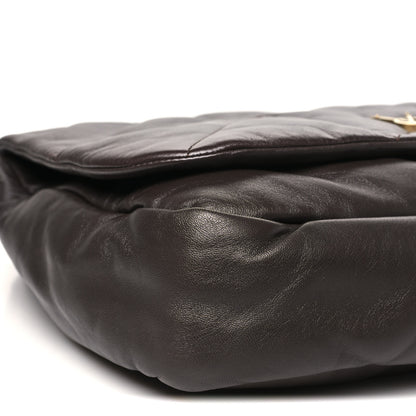 Saint Laurent Lambskin Matelasse Monogram Large Jamie 4.3 Dark Sweet Chocolate 9 of 10