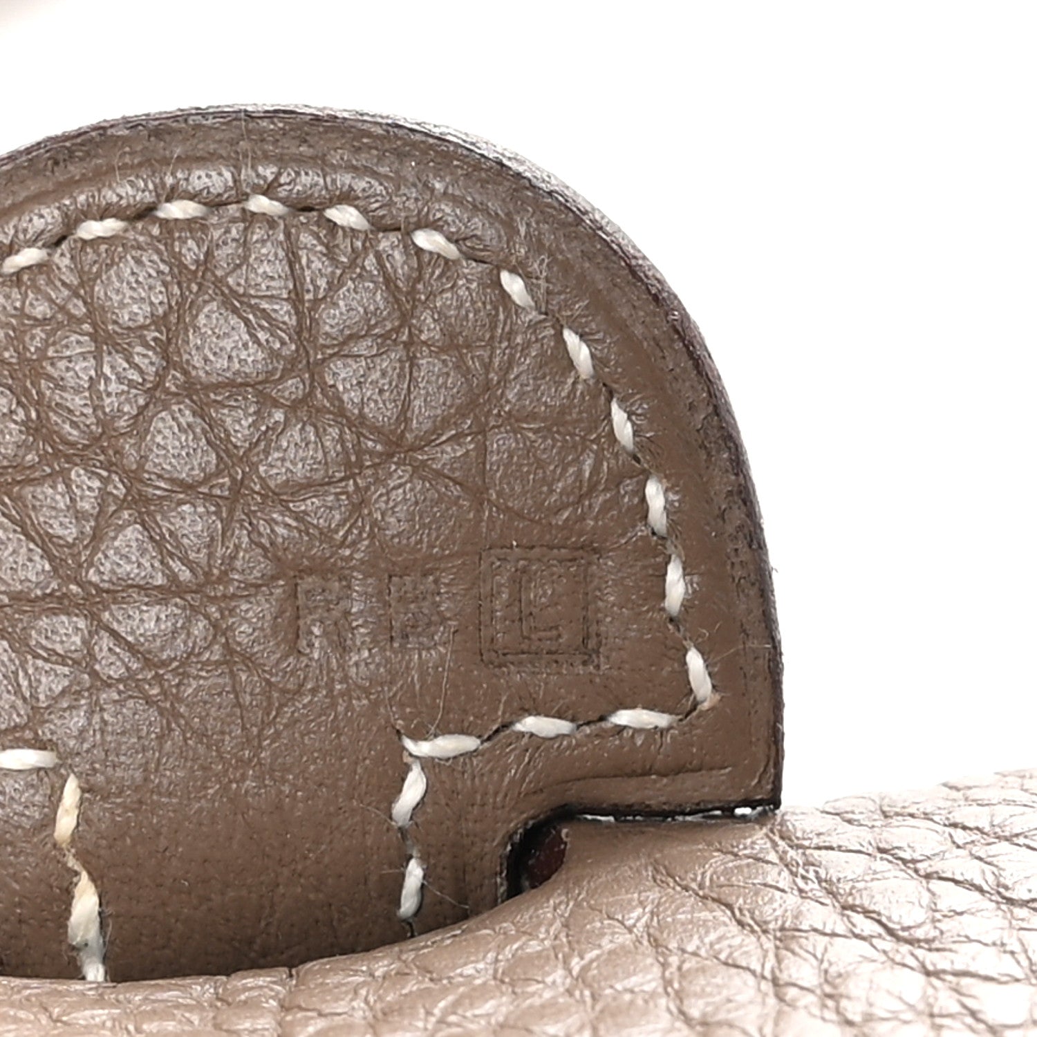 Hermes Taurillon Clemence Evelyne III PM Etoupe 7 of 10