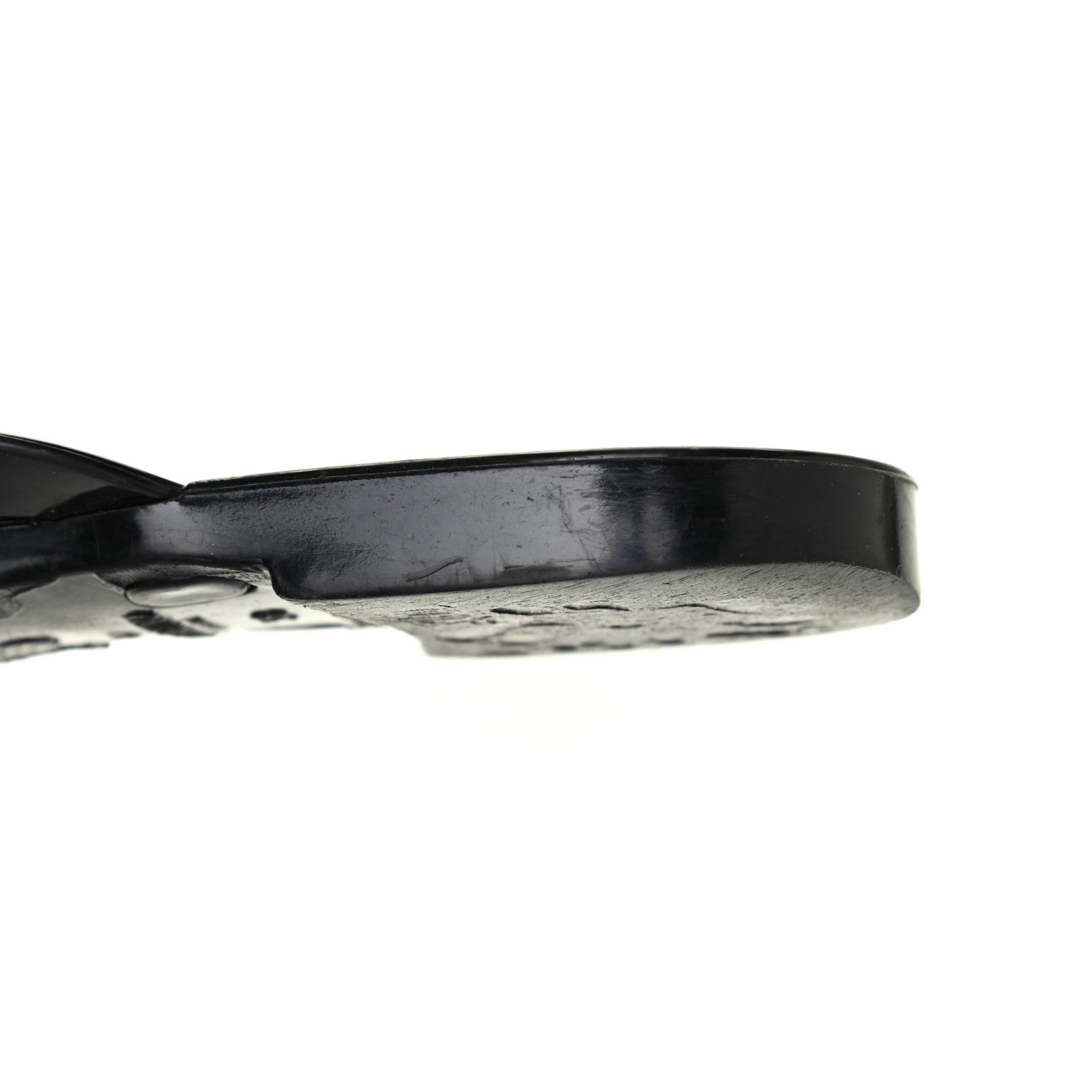 Valentino Garavani PVC Jelly Rockstud Bow Thong Sandals 38 Black 11 of 15