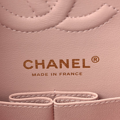 Chanel Caviar Quilted Small Double Flap Light Pink 6 of 9