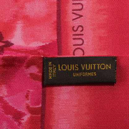 Louis Vuitton Silk Monogram Ikat Summer Bandeau Rose Indien 4 of 5