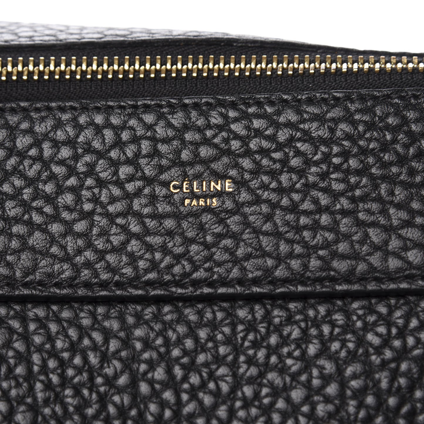 Bullhide Calfskin Medium Ring Bag Black