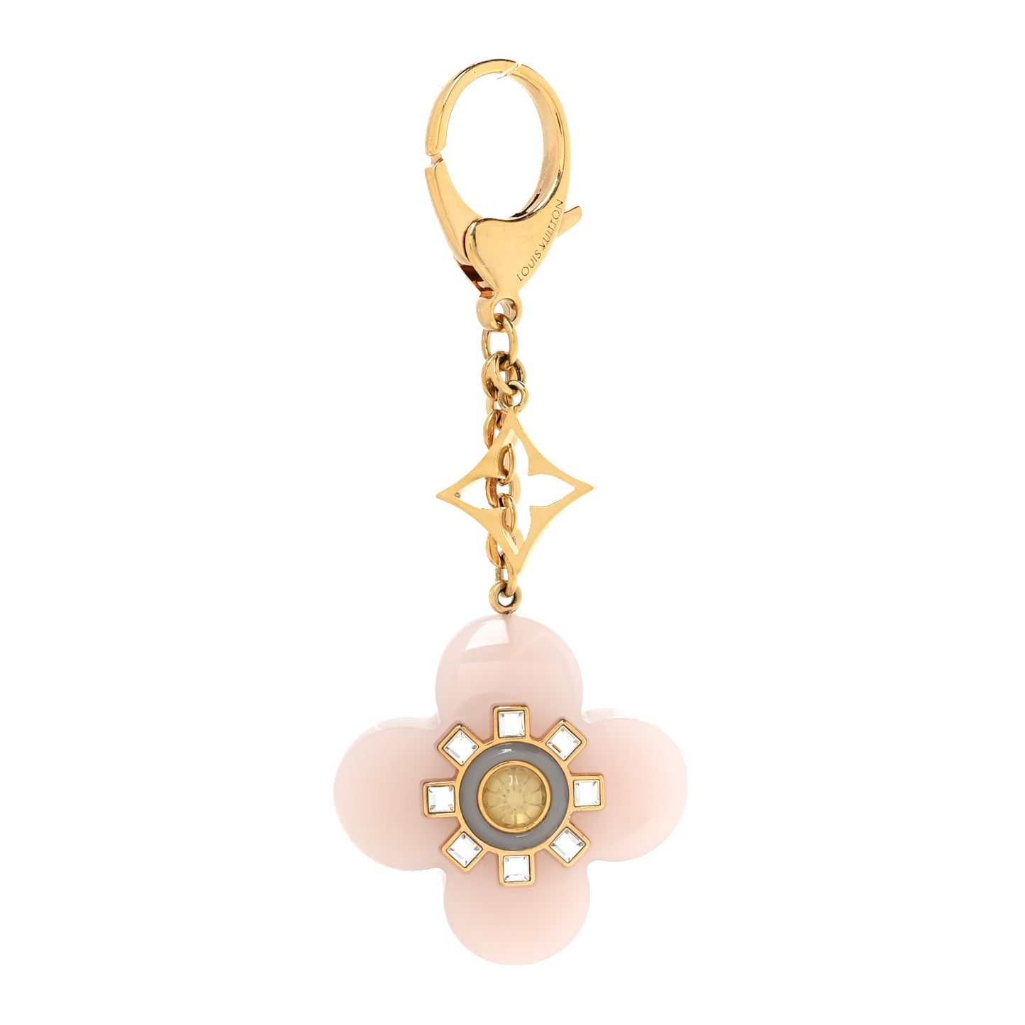 Fleur d'Etoile Bag Charm Rose