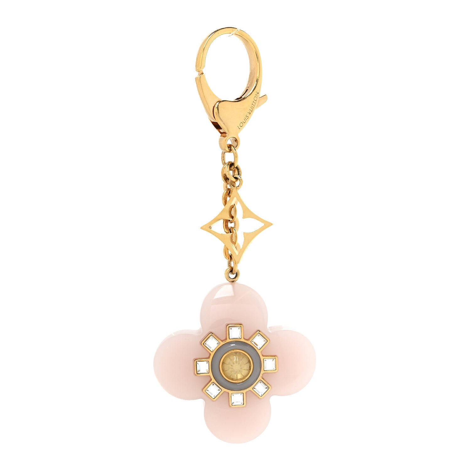 Louis Vuitton Fleur d'Etoile Bag Charm Rose 1 of 3