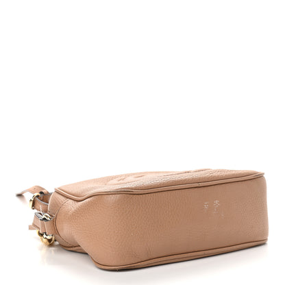 Gucci Pebbled Calfskin Small Soho Disco Bag Camelia 4 of 12