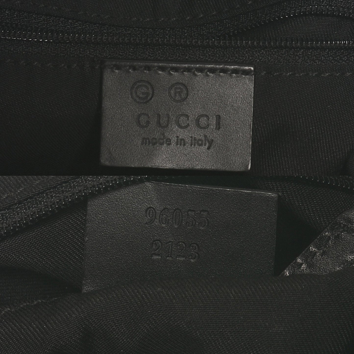 Nylon Monogram Hobo Black