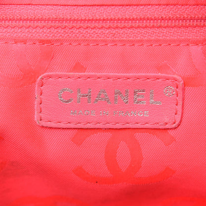 Chanel Calfskin Quilted Large Cambon Bowler Black White 6 of 22