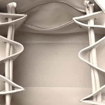 Loewe Supple Grained Calfskin Small Madrid Bag Soft White 5 of 10