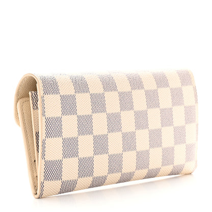 Louis Vuitton Damier Azur Josephine Wallet 4 of 17