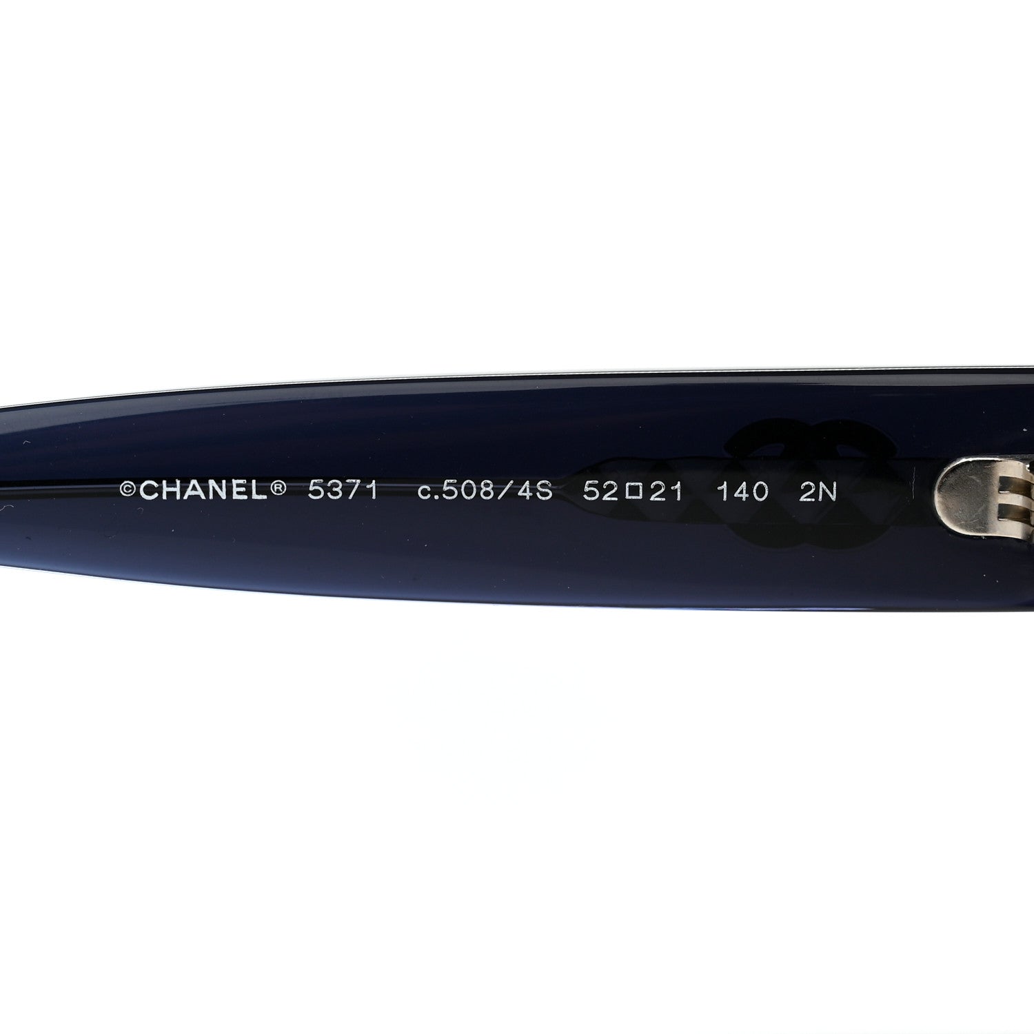 Chanel Acetate Butterfly Sunglasses 5371 Blue 6 of 8