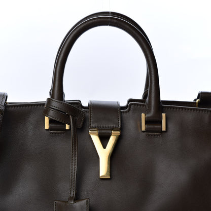Saint Laurent Calfskin Small Classic Y Cabas Grey 8 of 8