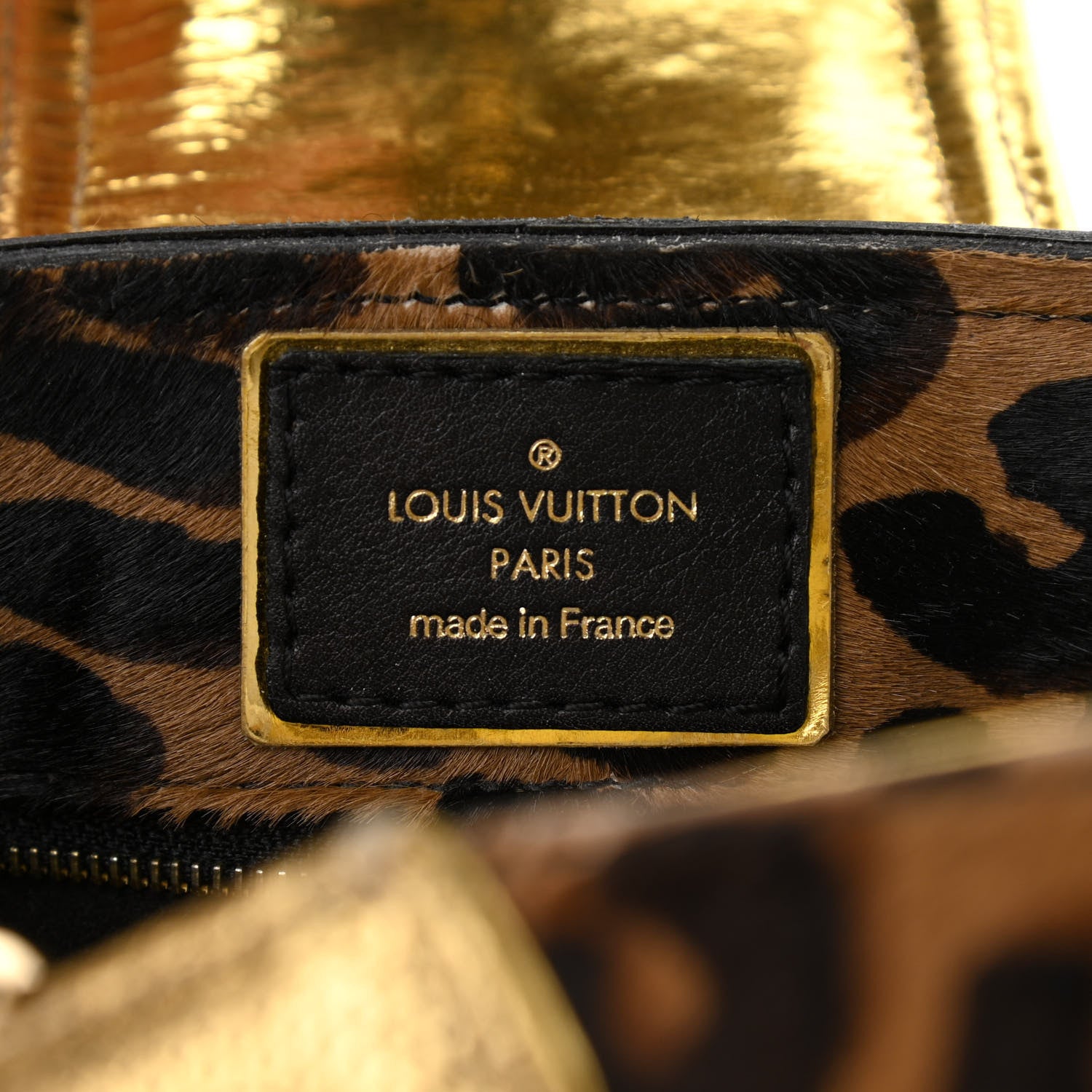 Louis Vuitton Monogram Leopard Polly 10 of 12