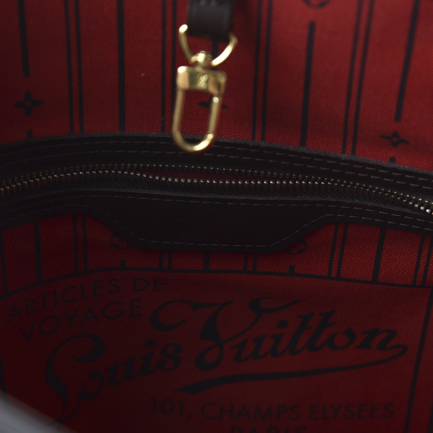 Louis Vuitton Damier Ebene Neverfull MM 10 of 14