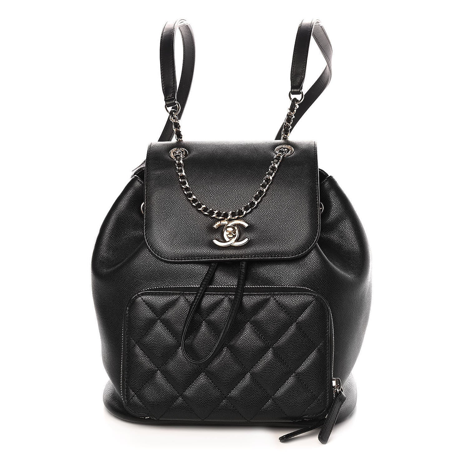 Chanel Caviar Quilted Business Affinity Backpack Black 1 of 9