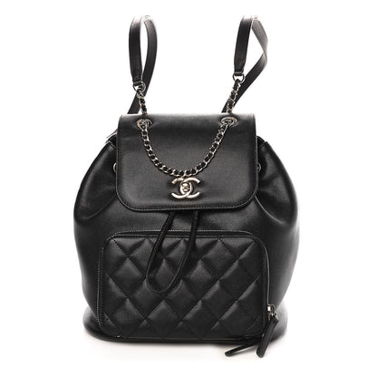 Chanel Caviar Quilted Business Affinity Backpack Black 1 of 9