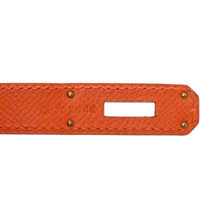 Hermes Epsom Birkin 35 Orange 7 of 12