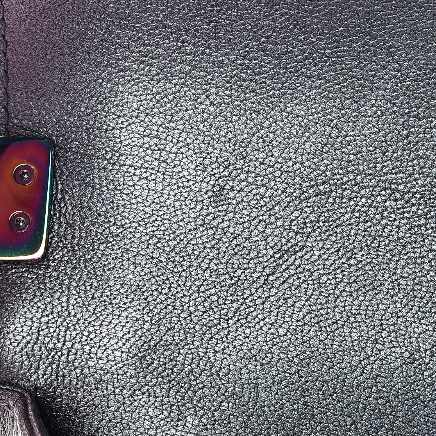 Chanel Iridescent Goatskin Quilted Small Boy Flap Purple 8 of 11