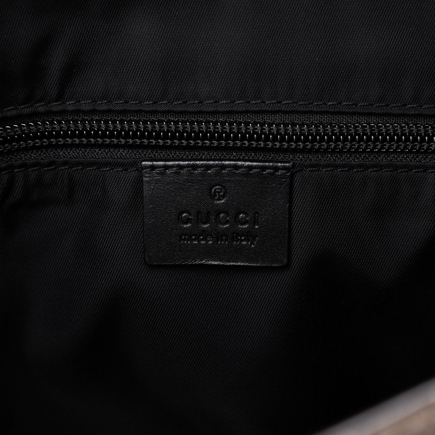 Gucci GG Supreme Monogram Web Flap Messenger Bag Black 8 of 9