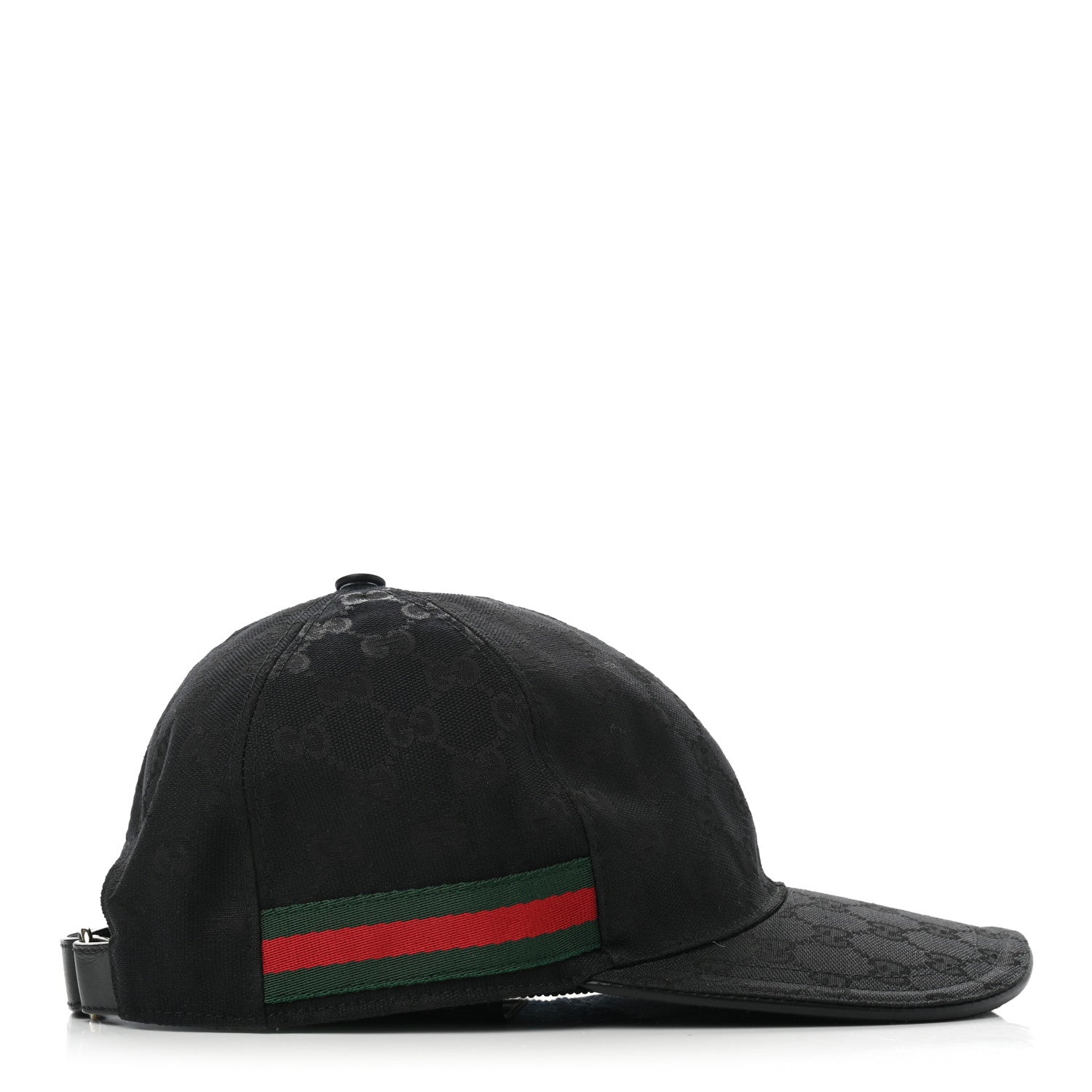 Gucci Monogram Web Baseball Hat L Black 9 of 19