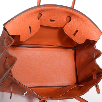 Hermes Togo Birkin 35 Orange 8 of 26