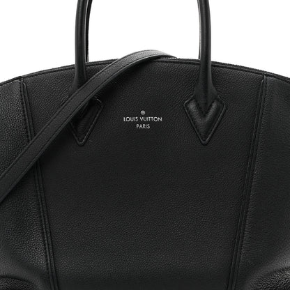 Louis Vuitton Veau Cachemire Soft Lockit PM Black 8 of 15
