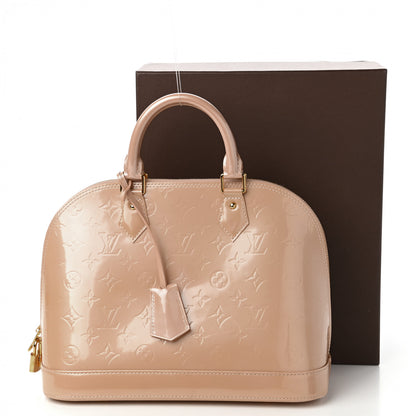 Louis Vuitton Vernis Alma PM Rose Florentin 10 of 10
