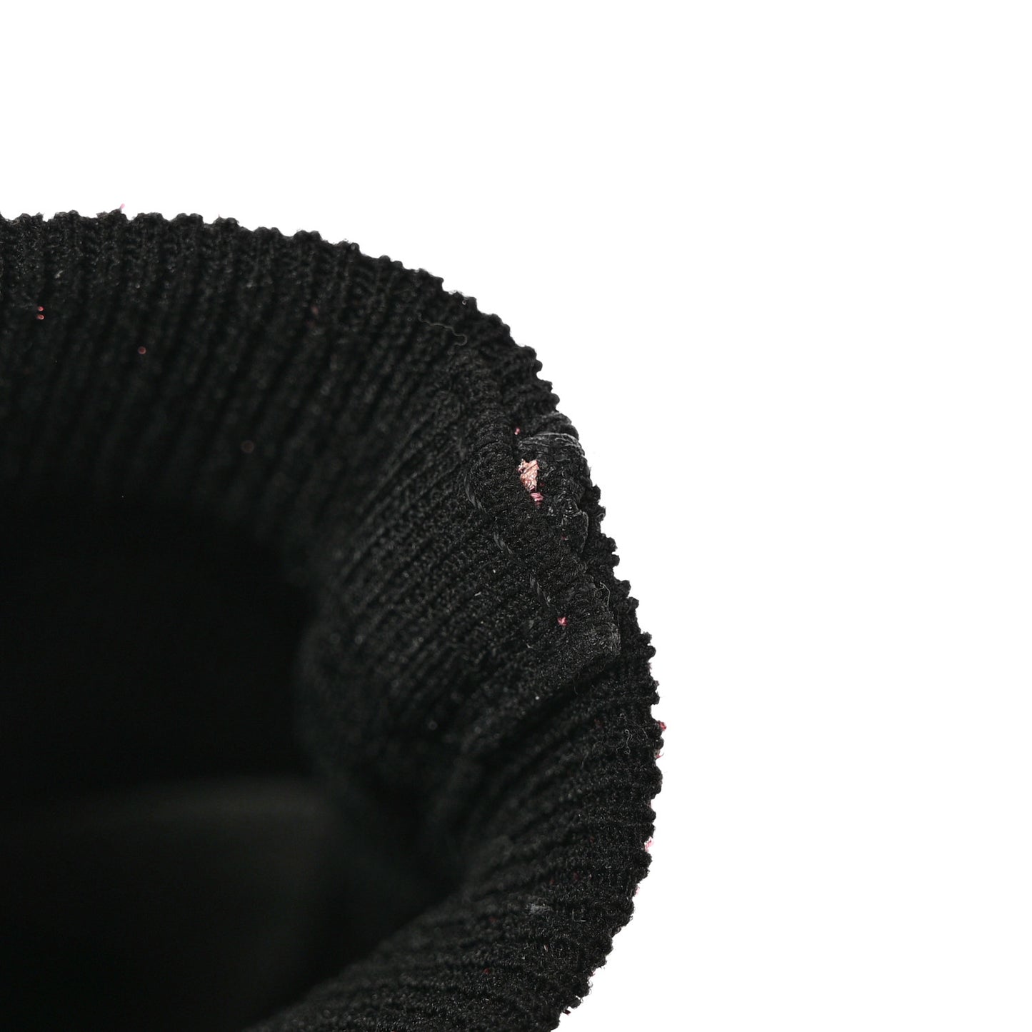 Laminated Knit Bi-Color Sole Womens Speed Sneakers 38 Pink White Black
