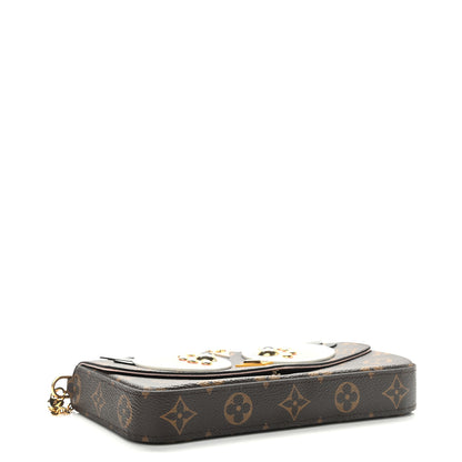 Louis Vuitton Monogram Lovely Birds Pochette Felicie Chain Wallet 5 of 12