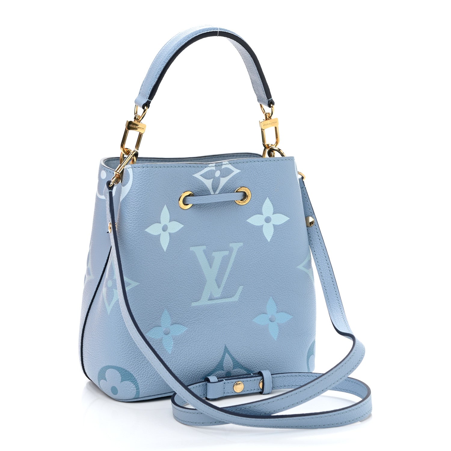 Louis Vuitton Empreinte Monogram Giant By The Pool Neonoe BB Summer Blue 3 of 10