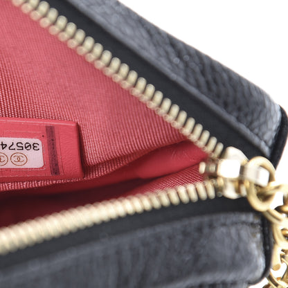 Chanel Caviar Quilted Coin Purse Belt Bag Black 7 of 10