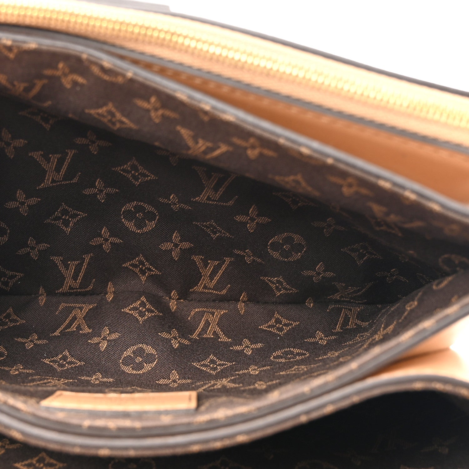 Louis Vuitton Calfskin Monogram Metal Rendez-Vous Camel 6 of 13