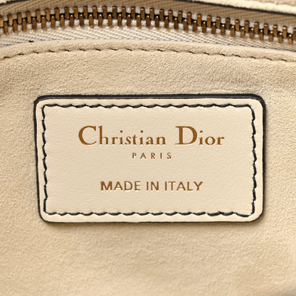 Christian Dior Calfskin Niki De Saint Phalle Heart Medium Supple Lady Dior Off White 6 of 13