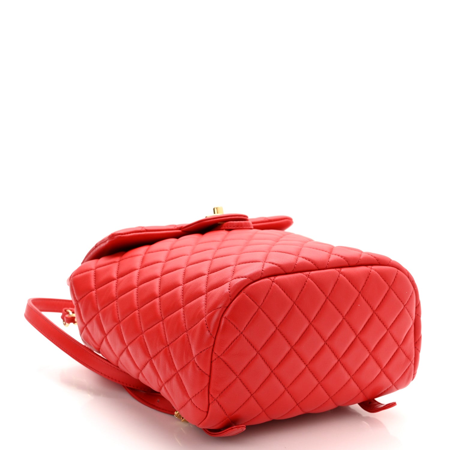 Chanel Calfskin Quilted Small Urban Spirit Backpack Red 4 of 11