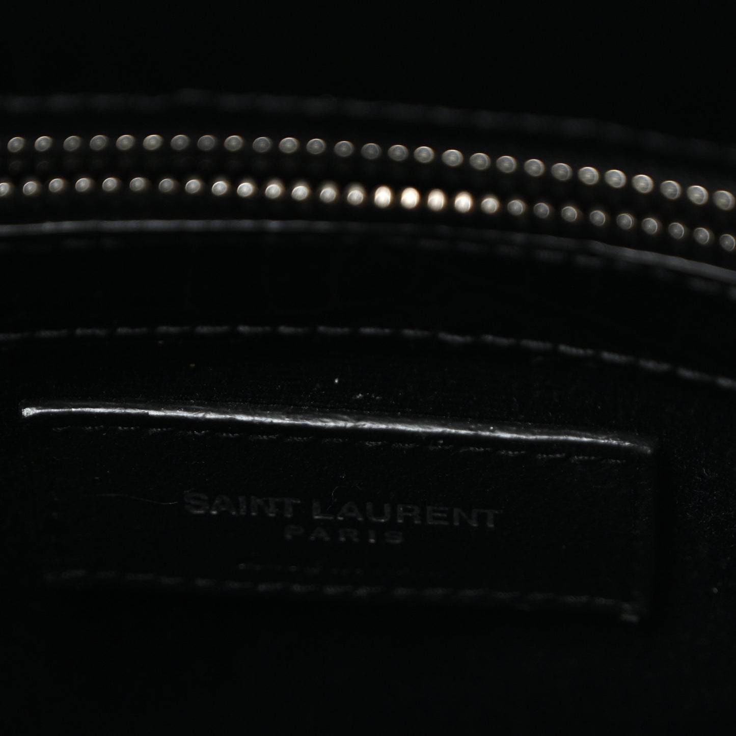 Shiny Calfskin Crocodile Embossed Small Manhattan Shopper Tote Black