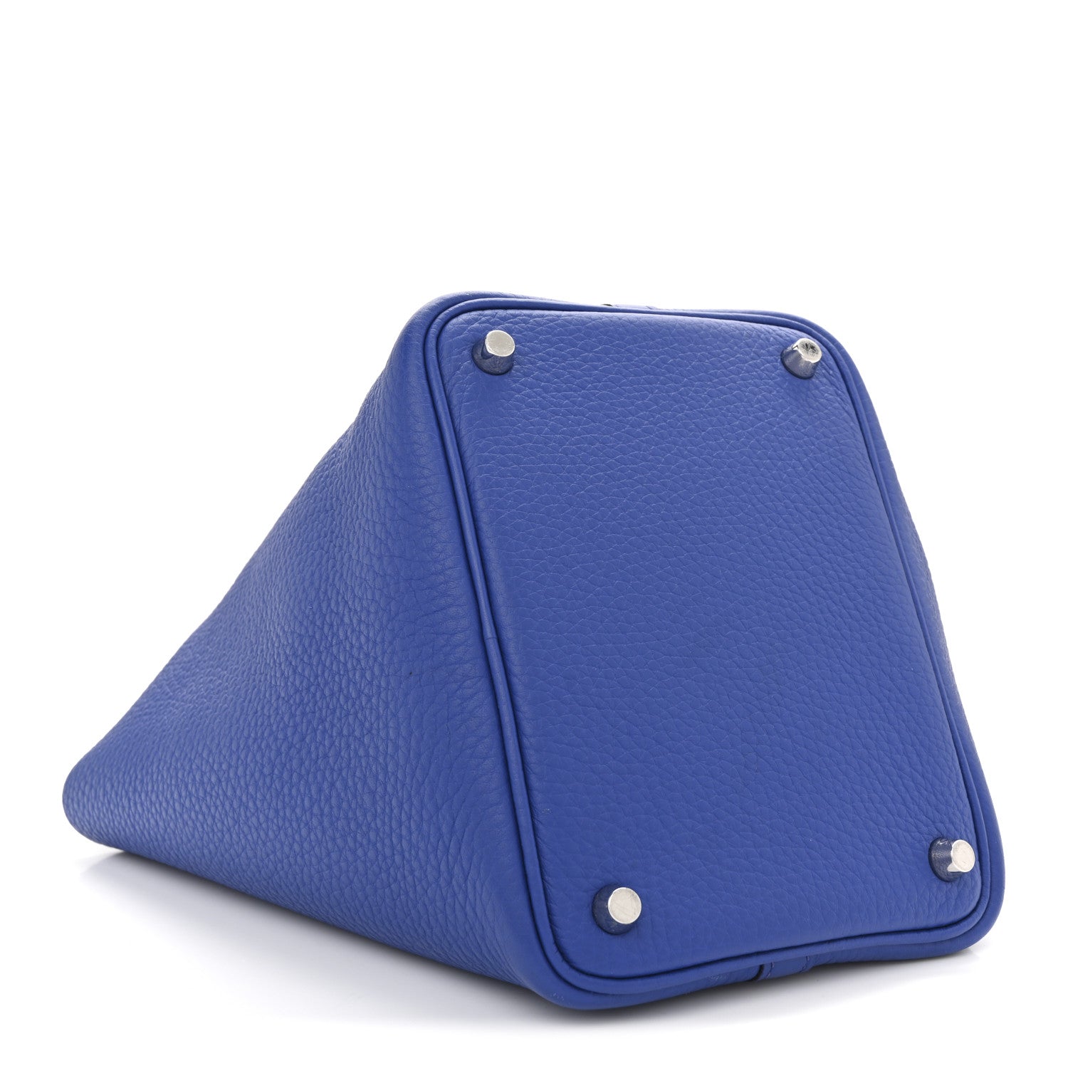 Hermes Taurillon Clemence Picotin Lock 18 PM Bleu Royal 4 of 12