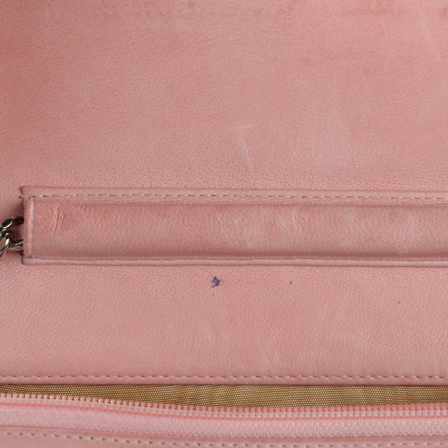 Chanel Caviar Timeless CC Wallet on Chain WOC Pink 8 of 14