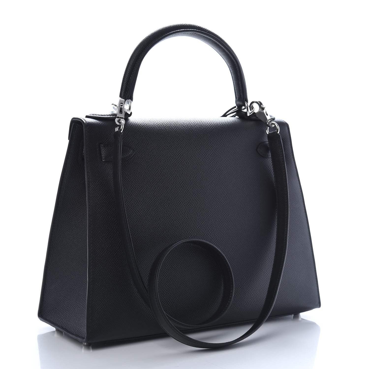 Hermes Epsom Kelly Sellier 28 Black 3 of 33
