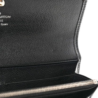 Louis Vuitton Epi Sarah Wallet Black 7 of 7