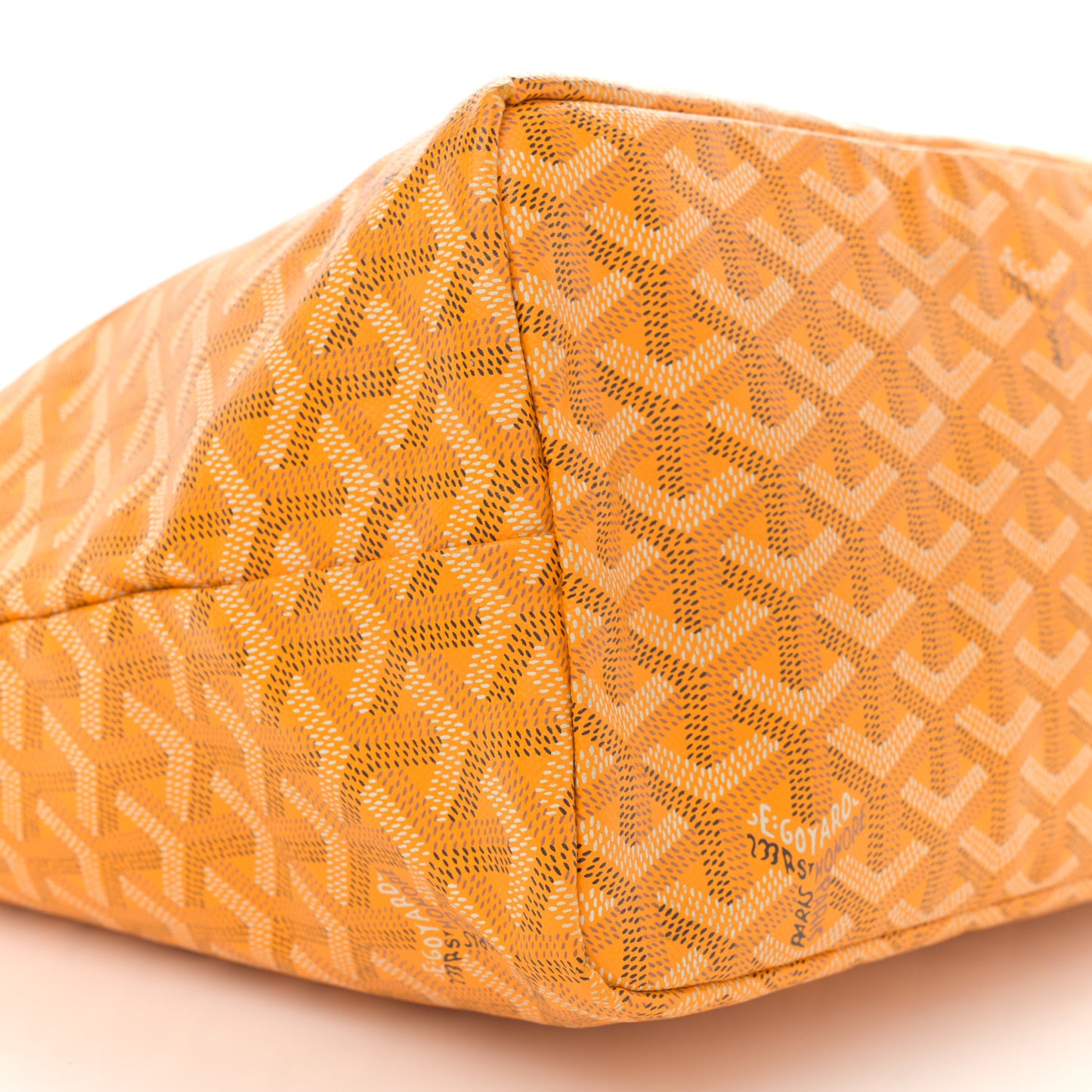 Goyardine Saint Louis PM Yellow