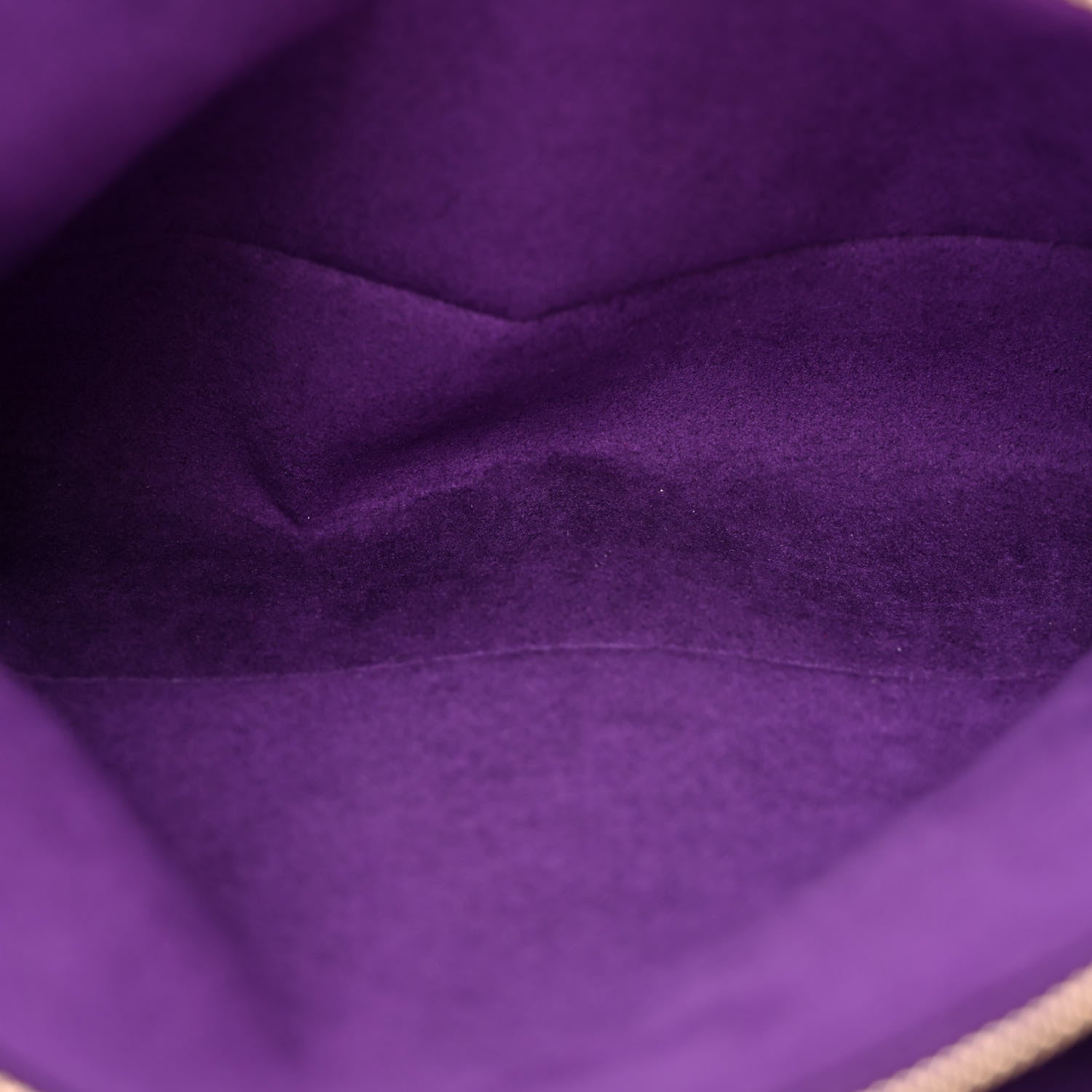Louis Vuitton Lambskin Embossed Monogram Vuittamins Coussin PM Rose Violet 6 of 14
