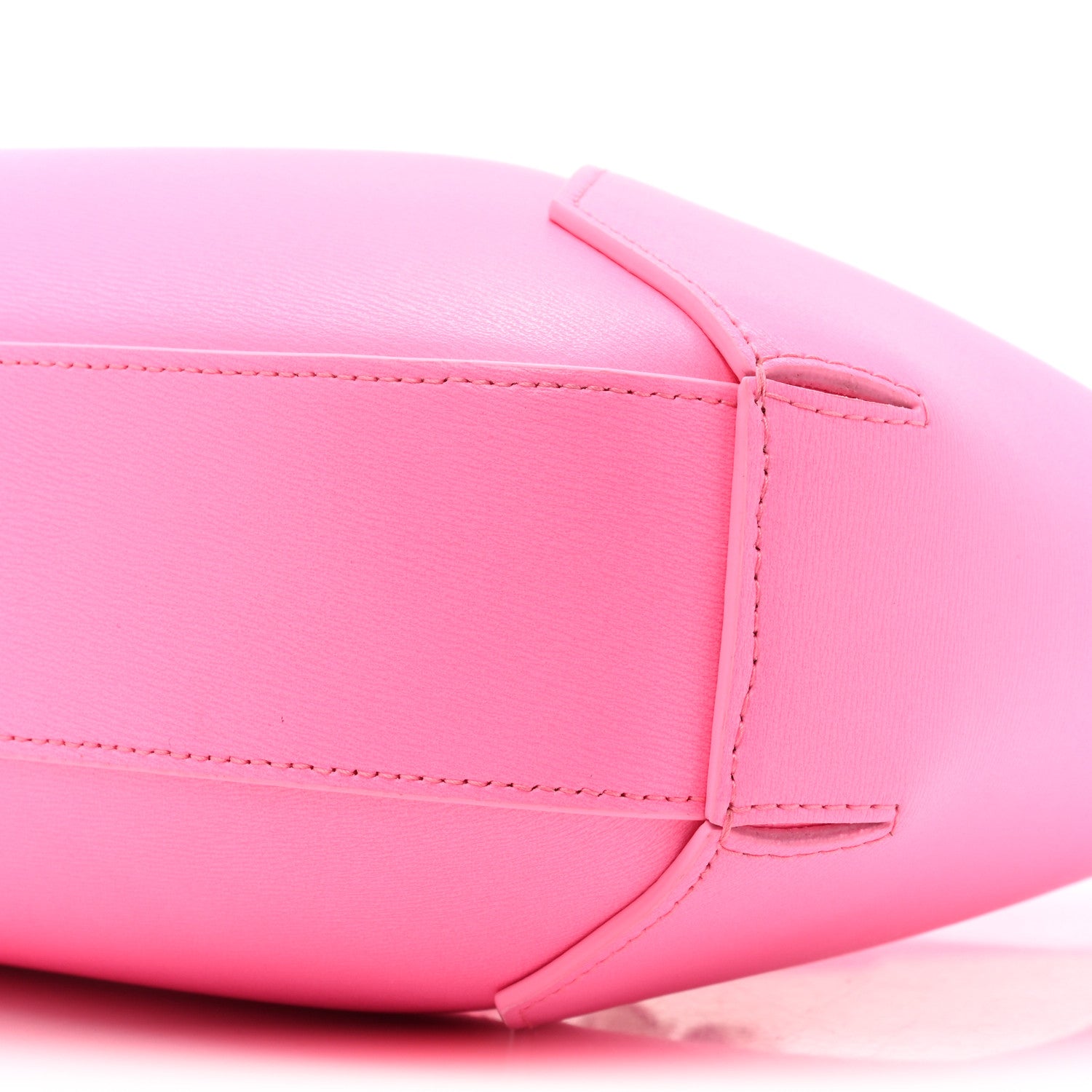 Alexander McQueen Smooth Calfskin Jeweled Hobo Bag Fluo Pink 10 of 14