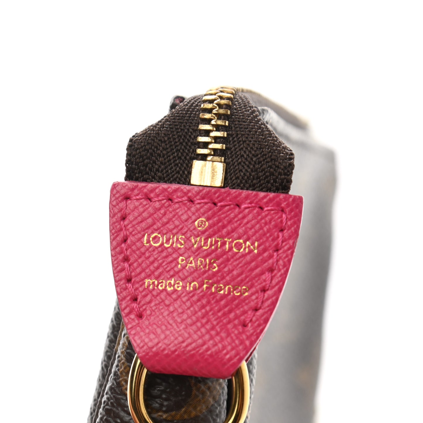 Monogram 2019 Christmas Animation Mini Courchevel Pochette Accessories Fuchsia