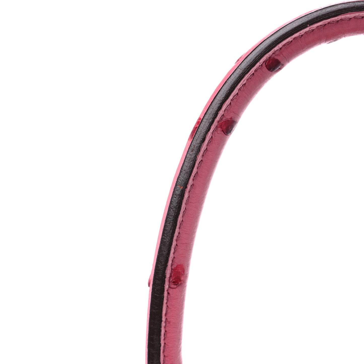 Ostrich Birkin 30 Fuchsia