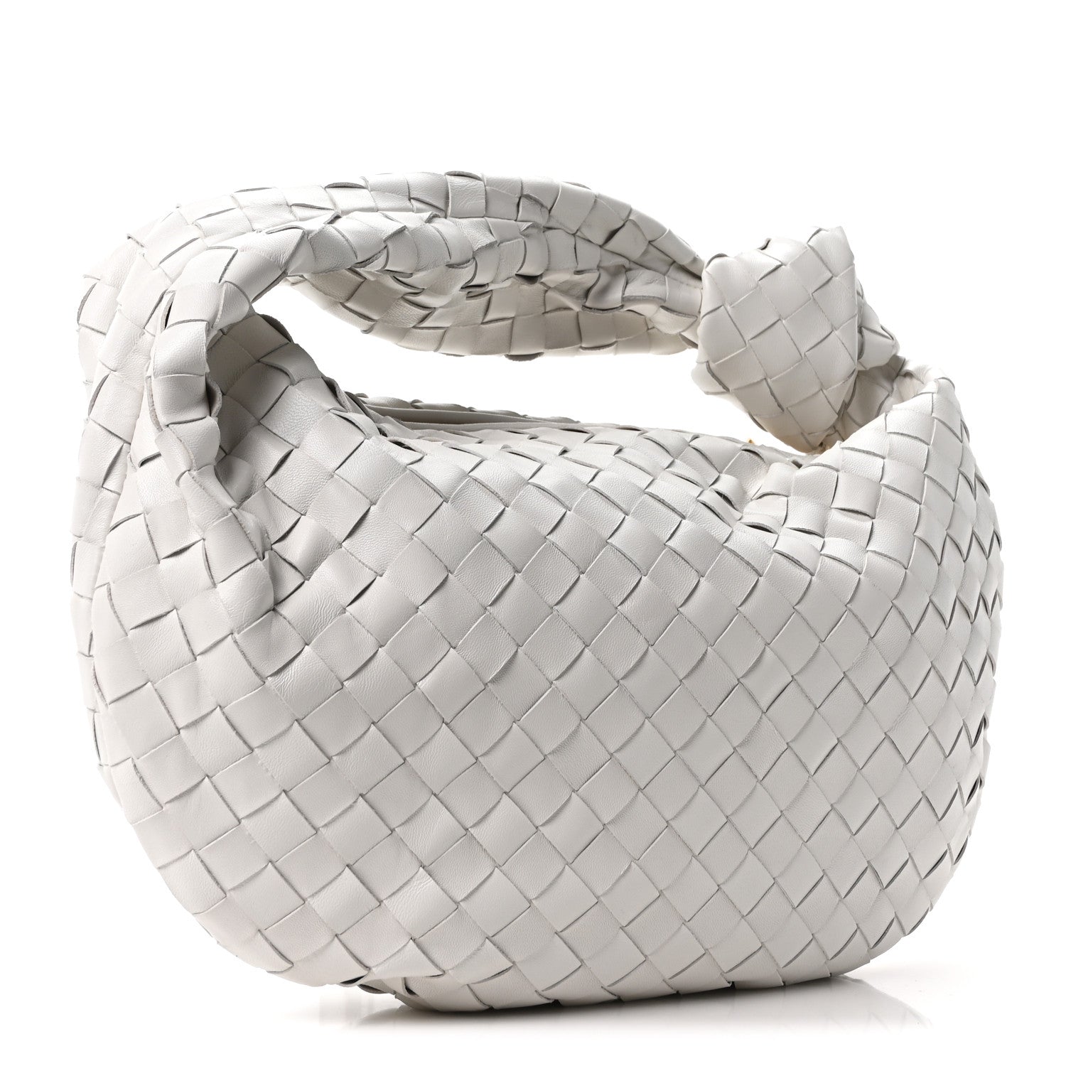 Bottega Veneta Nappa Intrecciato Teen Jodie Hobo White 3 of 10