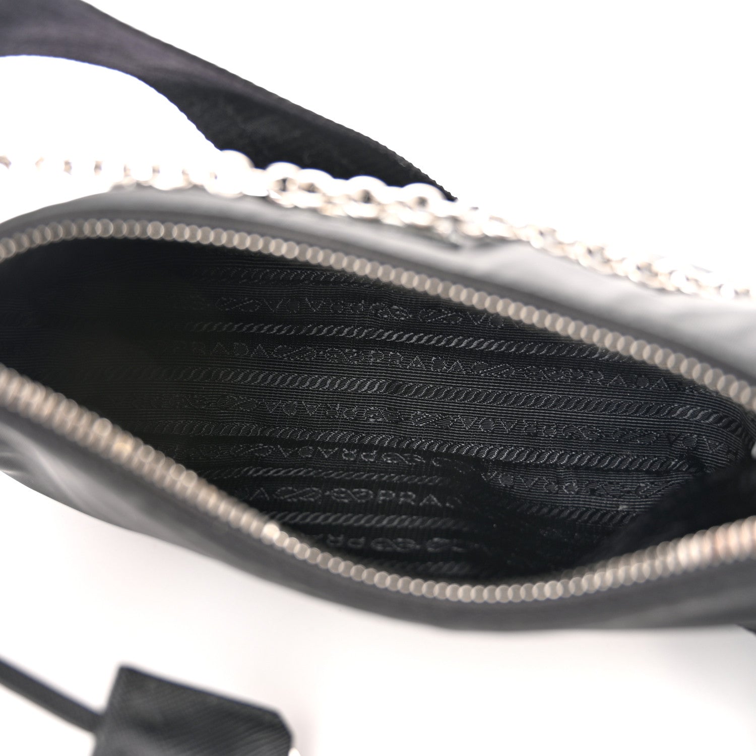 Prada Nylon Re-Edition 2005 Shoulder Bag Black 5 of 12