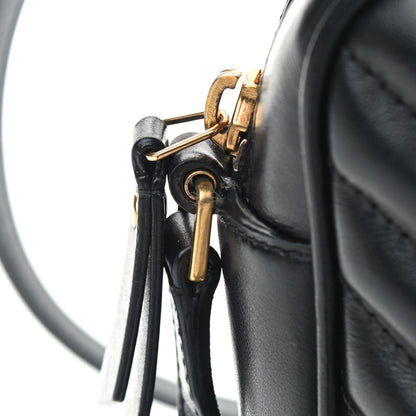 Saint Laurent Calfskin Matelasse Monogram Lou Camera Bag Black 10 of 13