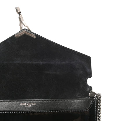 Saint Laurent Patent Monogram Cassandra Clasp Bag Black 12 of 12