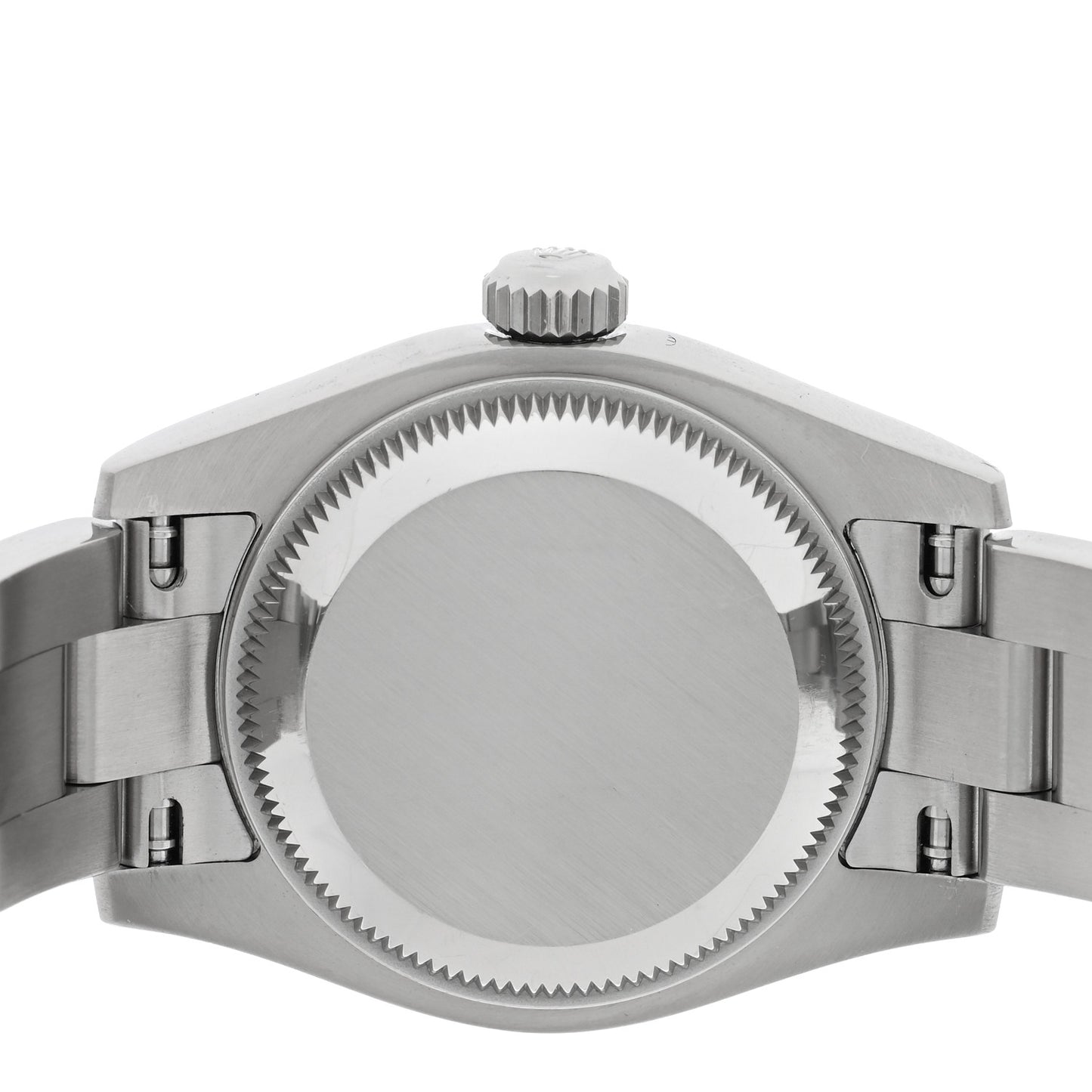 Stainless Steel 26mm Oyster Perpetual Watch Blue Index 176200